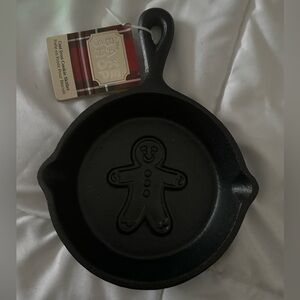 Mini Cast Iron Gingerbread NEW W/Tags